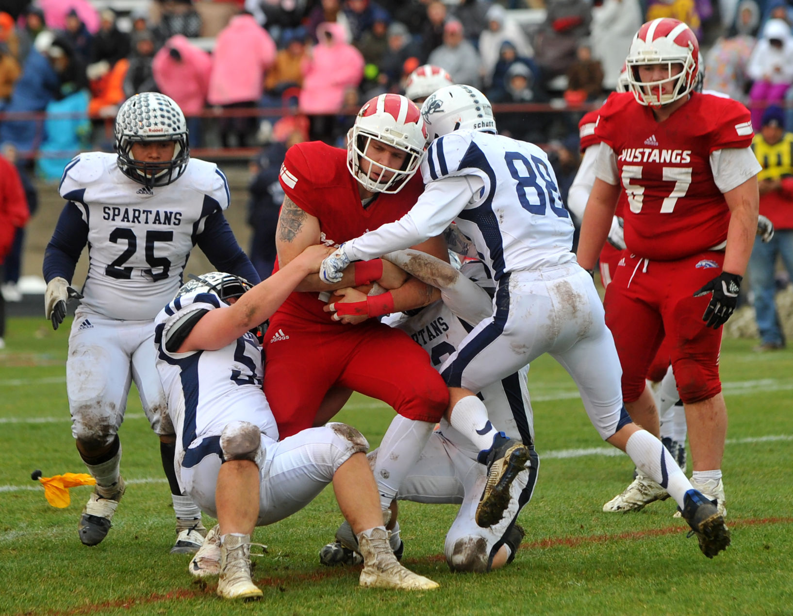 Ridgewood Spartans vs Morrison Mustangs Class 1A playoffs
